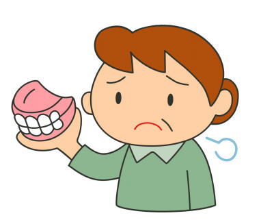 合わなくなってうまく噛めない入れ歯